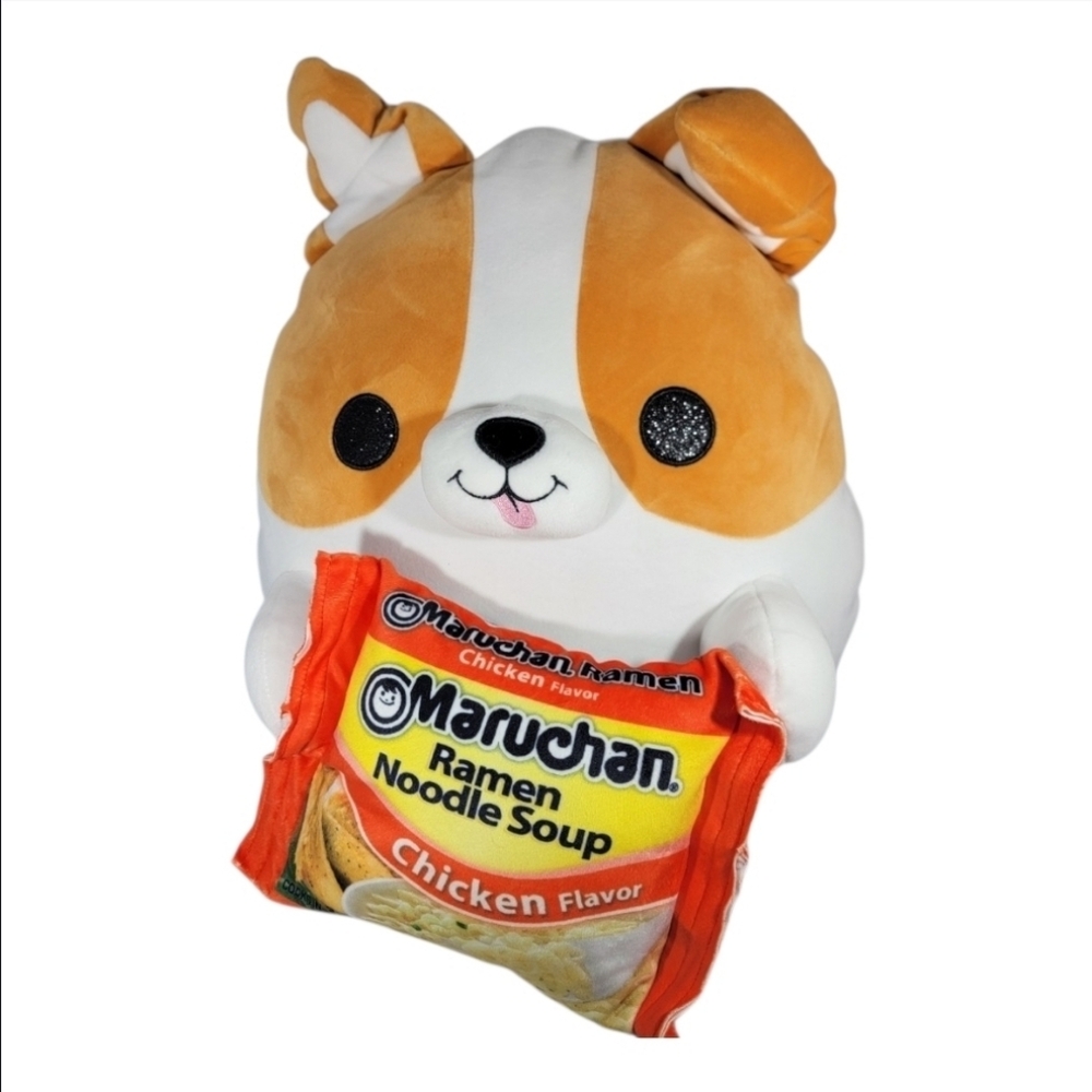 ZURU SNACKLES Series BENJI With Maruchan Ramen Super Squish Large Stuffed Plush